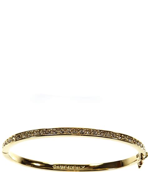 Givenchy crystal bangle bracelet